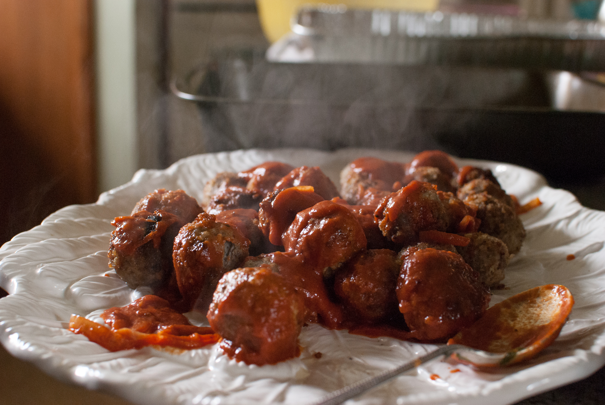 stout meatballs and tomato sauce