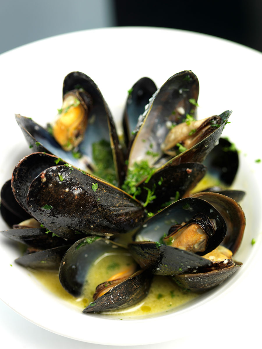 Brown Ale Mussels