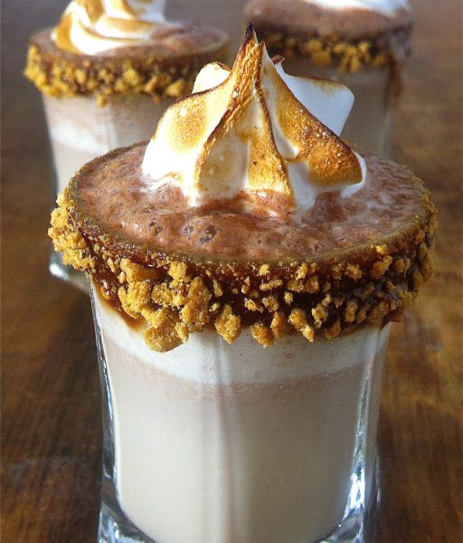 Chocolate Stout S'More Shakes