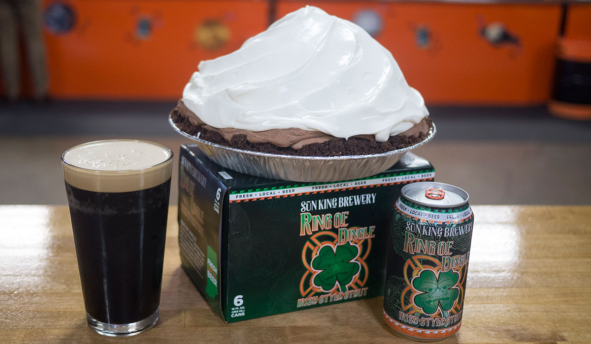 irish stout chocolate pie