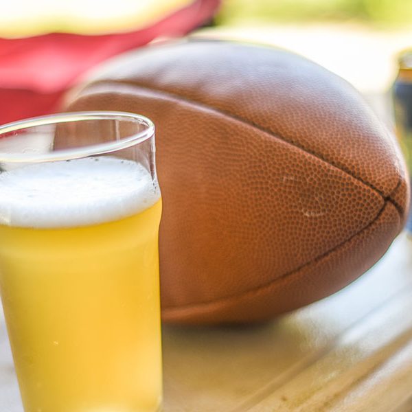 Tailgate Beer Football cooler